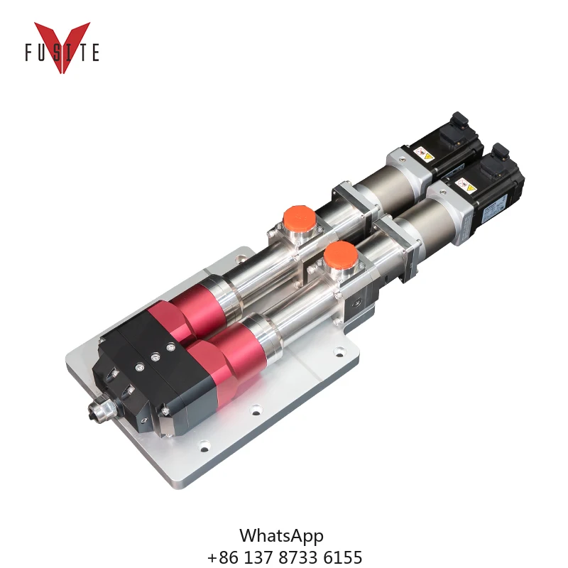 FC-5CC 2K Mini Glue Dispenser Volumetric Stepper Motor Pump For Chemical Liquid Application