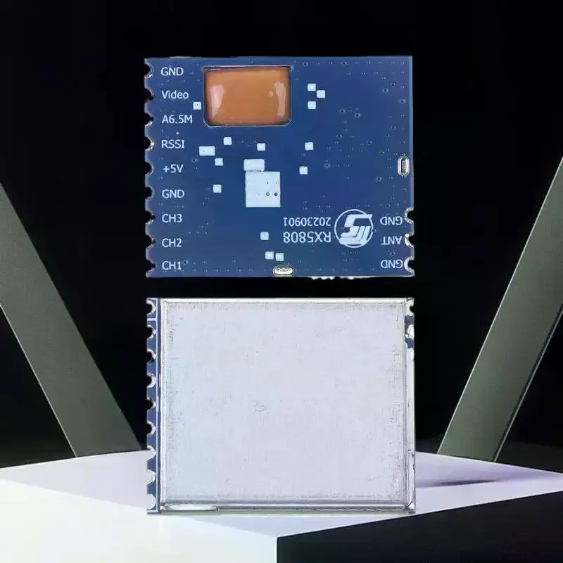 Maßgeschneidertes RX5808-Empfängermodul für RC-Hubschrauber, 4,9 G Bandbreite mit SPI-Steuerung