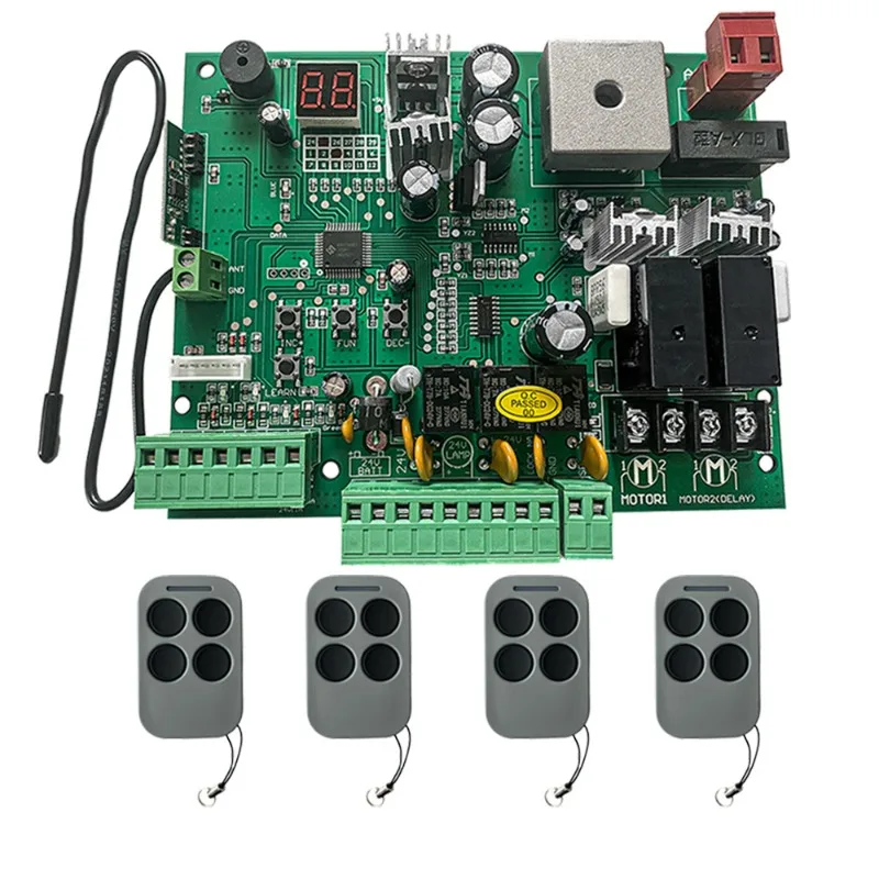 DC24V motherboard door opener garage door motor panel 433mhz