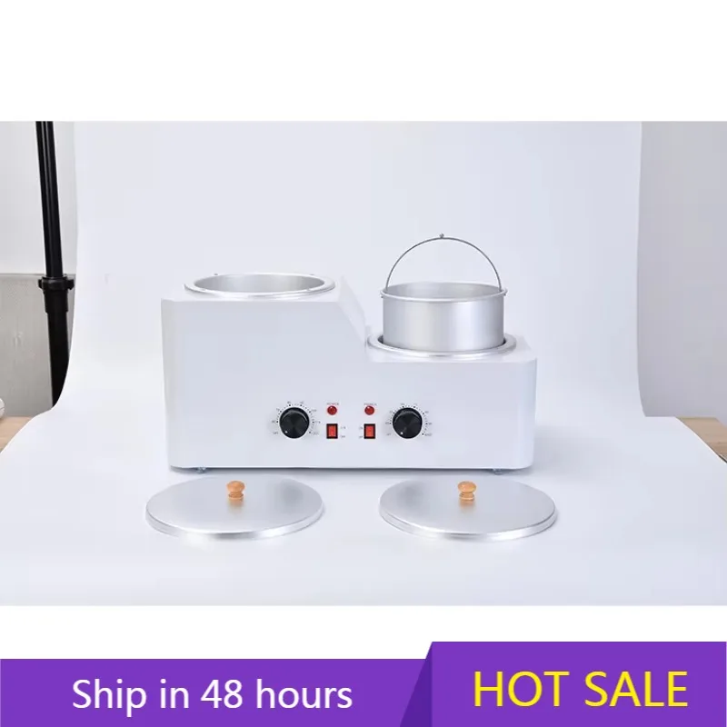 

YTYIN Wholesale Bulk Private Label Double Electric Tall Round 450Ml Small 800Ml Large Pot Waxing Kit 2500cc Wax Melter Warmer
