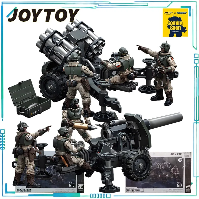 

JOYTOY Genuine JOYTOY X Warhammer 40K Series Machine Soul Star Realm Army Hongsheng Field Cannon Rocket Launcher Soldier Model