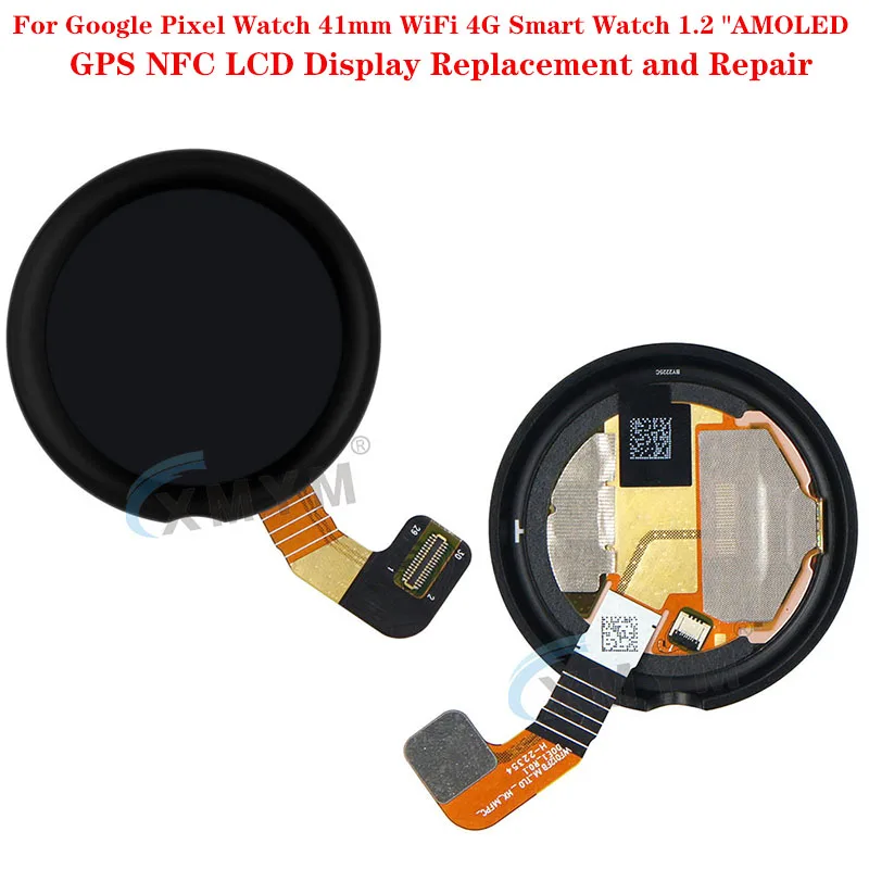 

For the 1.2-inch AMOLED GPS NFC LCD display Google Pixel Watch 1 41mm WiFi/4G smartwatch, this accessory is designed for replace