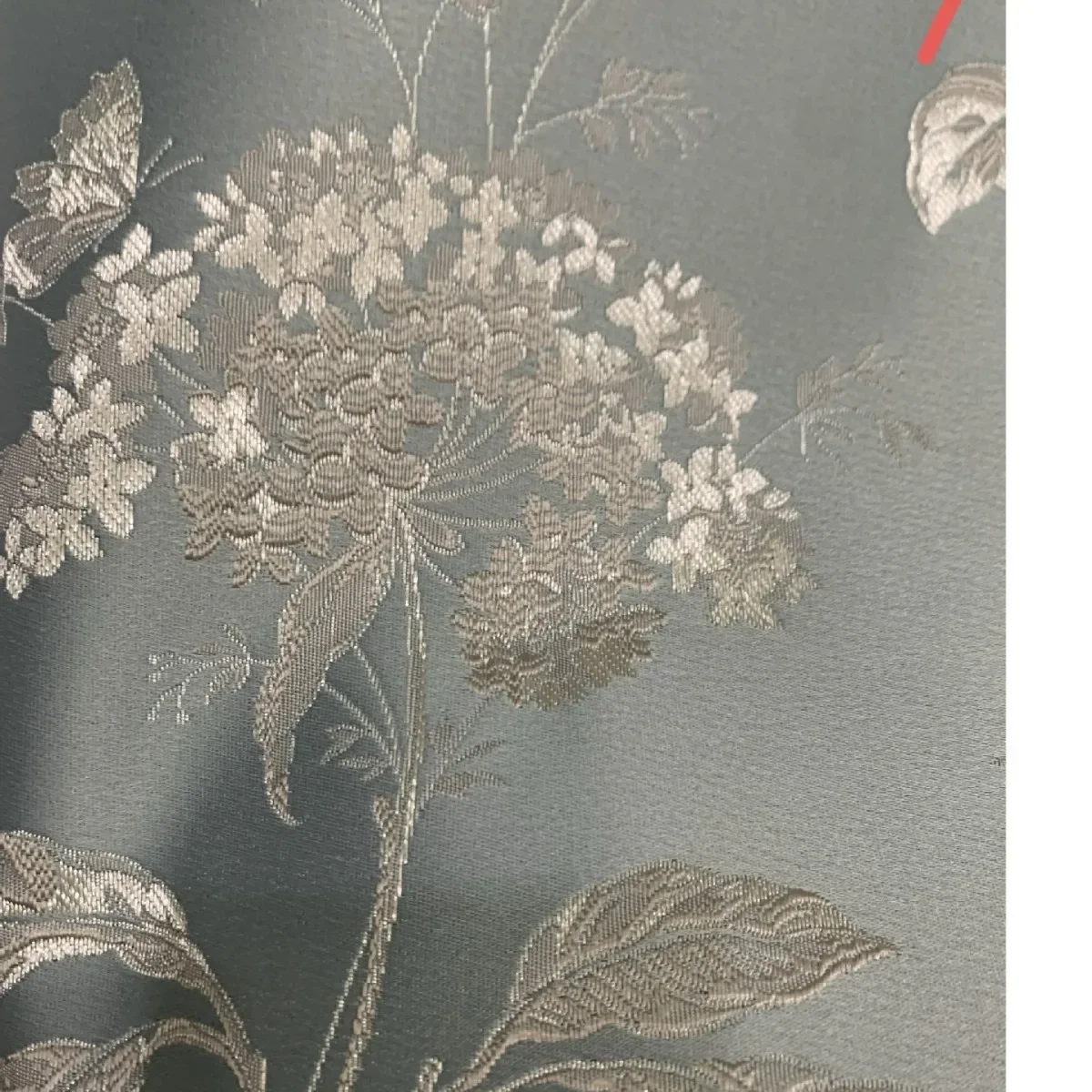 New Color-woven Jacquard Bright Silk High-precision National Style Blackout Curtain Bedroom Living Room Relief Curtain Cloth