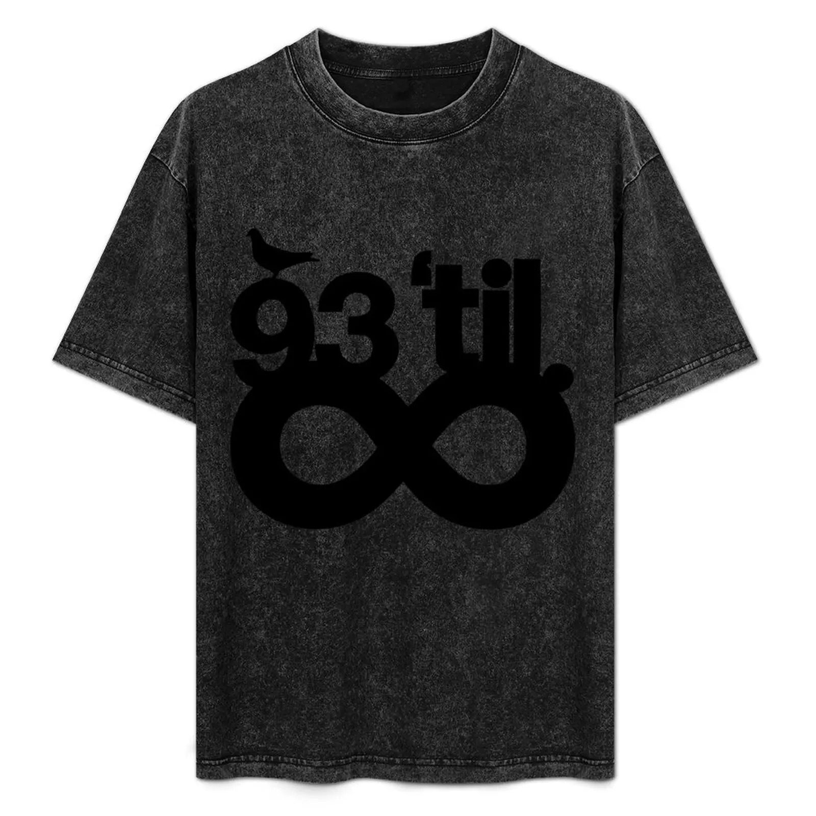 

93 Til T-Shirt Trendy Print Short Sleeve T-Shirt