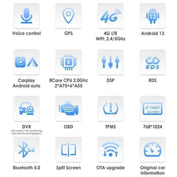 Din Android 汽車多媒體播放器適用於歐寶 Astra HJ Vectra Vauxhall Antara Zafira Corsa CD Vivaro Meriva Veda Carplay 4G GPS 8 最佳銷售 din 歐寶威達 c - №6