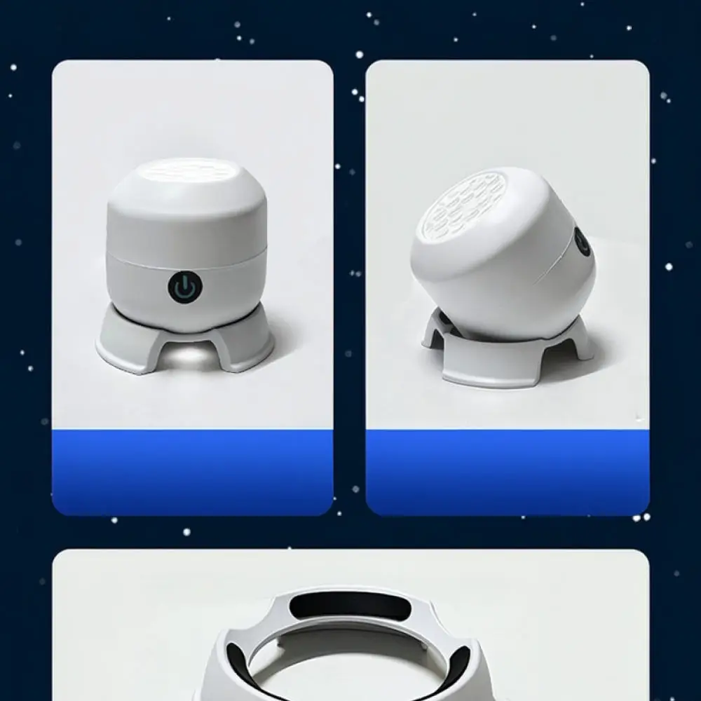 Rotating LED Projection Light USB Rechargeable Decorative Lamp For Bedroom Home Decor Atmosphere Kids Sleep Aid Projector