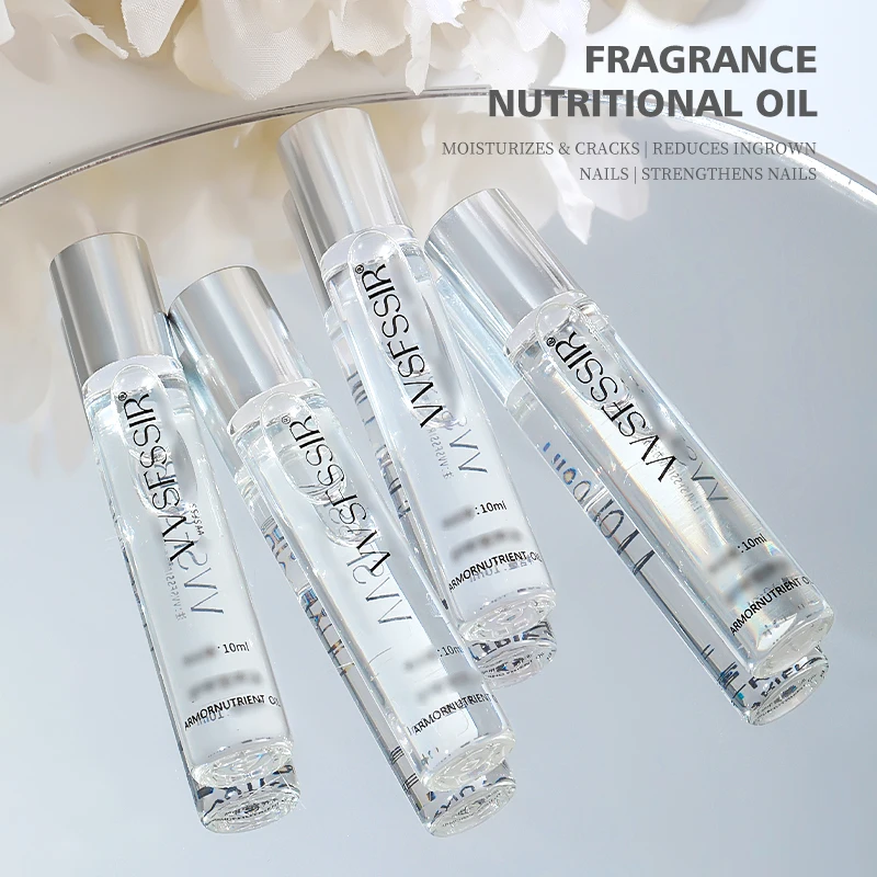 VVSFSSIR 2/5PCS Nutritional Oil And Hand Cream Nourish Nail Prevent Agnail Cracking Cuticle Care Lasting Manicure Nursing Tool