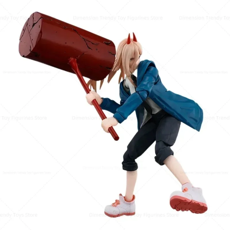 Figurka Bandai Chainsaw Man POWER S.H.Figuarts Anime, zabawka kolekcjonerska, ozdoba, prezent dla chłopców i dzieci, dostępna od ręki.