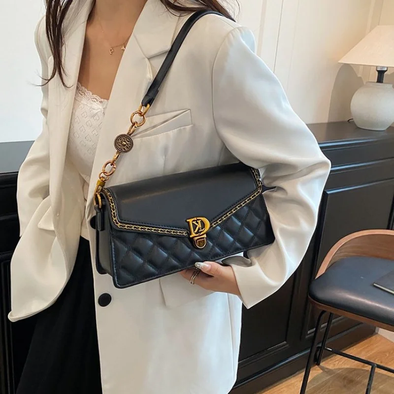 

Famous Designer Leather Women's Handbag Luxury Brand Elegant Popular Classic Vintage Daily Bag