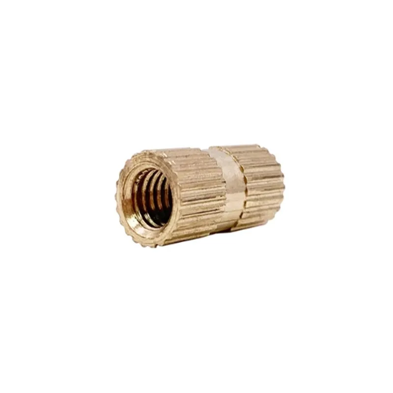 50pcs/200pcs/500pcs M2 M2.5 M3 Brass Knurl Insert Nuts Threaded Assortment Set Kit with Plastic Box