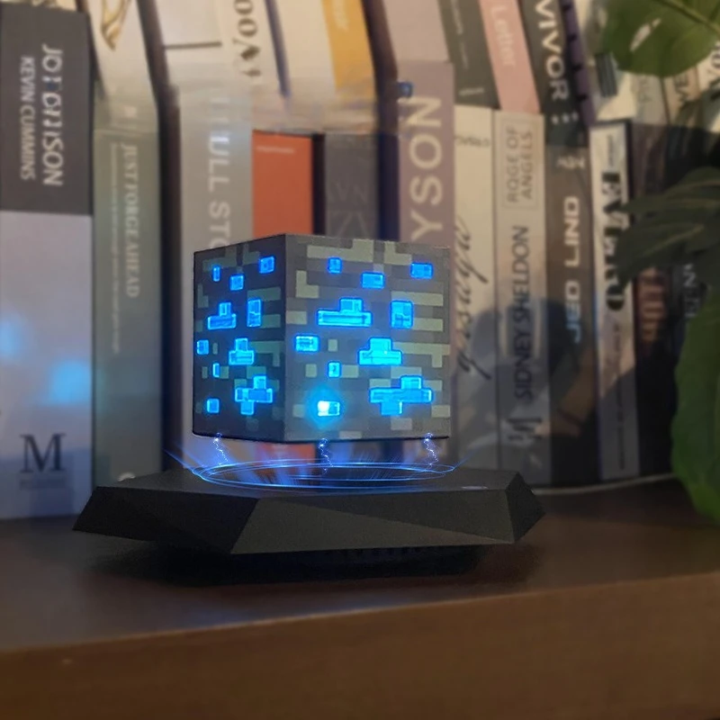 Maglev LED Nightlight Creativity Rotate Suspension Night Light Indoor Living Room Desktop Mood Lights Decoration Decor Lamps