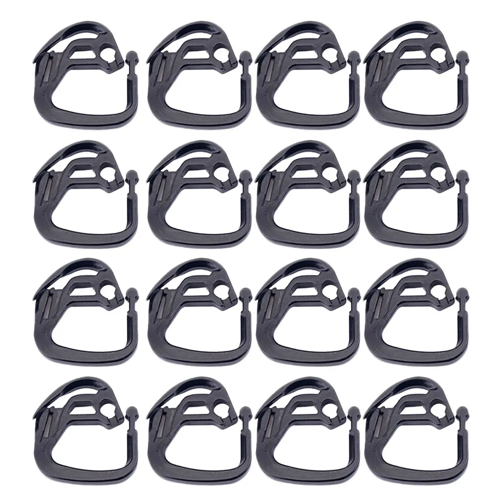 100Pcs Shade Net Clips Heavy Duty ABS Greenhouse Shade Cloth Fasteners Anti-Aging Lightweight Net Holders for Hanging Curtains
