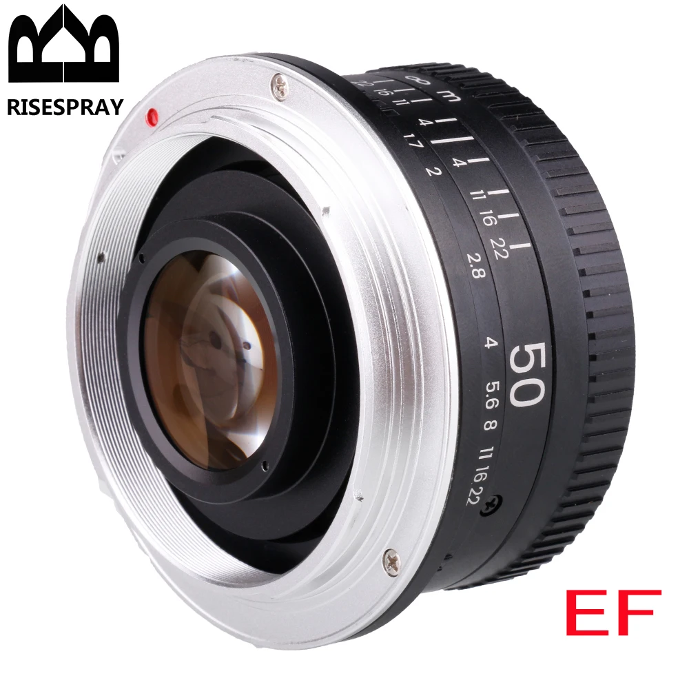 Neues 50mm F1.7 Große Blendenöffnung Standard-Objektiv Vollformat Porträt Manuelles Fokus-Objektiv für Canon EOS EF M42 Nikon F PK SLR-Kamera – Detail 11