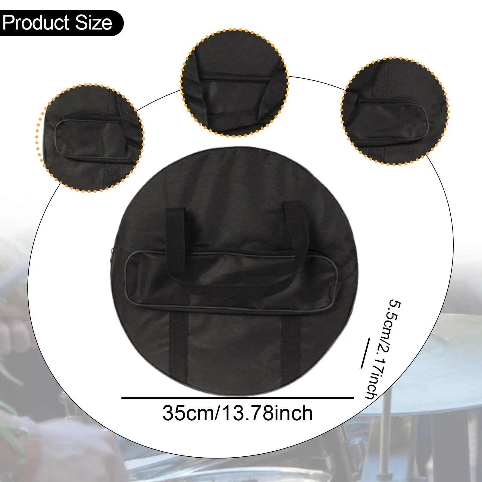 أدوات قرع حقيبة الصنج مع حقيبة حمل بمقبض حمل