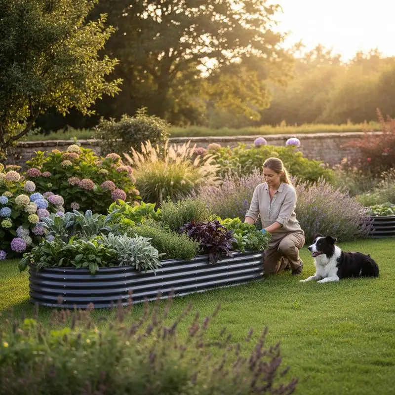 Bac à légumes surélevé, jardinière surélevée pour légumes et herbes, potager extérieur durable, jardinière surélevée 120x60 cm pour terrasse, balcon, jardin, structure robuste et durable, finition anthracite, supporte le poids des plantes et des sols lourds