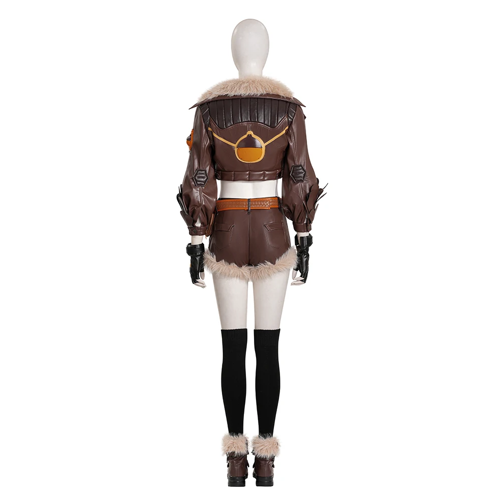 Rivals Cosplay Costume Doreen Woman Disguise Squirrel Girl Halloween Carnival Party Outfits