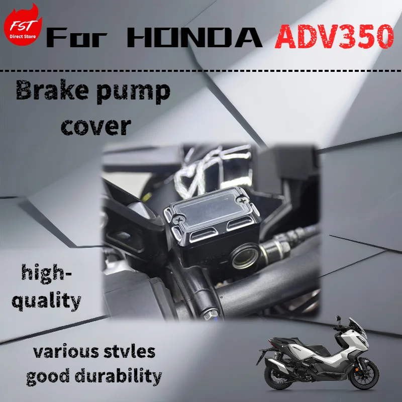 

For Honda ADV350, aftermarket brake pump cover, oil reservoir decorative cover, and protective cover accessories.