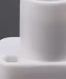 1Pc White Mini Scre…