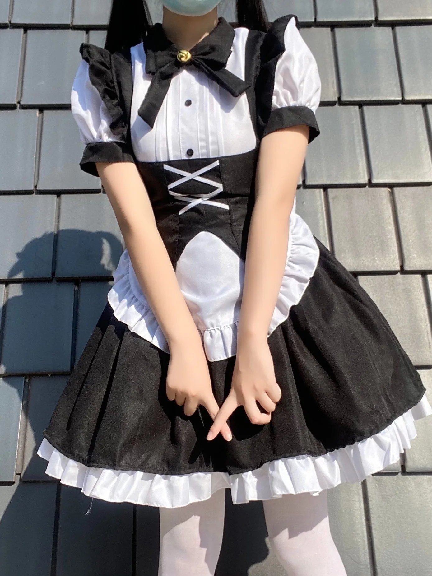 

Новый Bla White Lolita Gothic Sle Maid orm loween Костюм Женское платье Dr Ele Женское платье Китайское производство