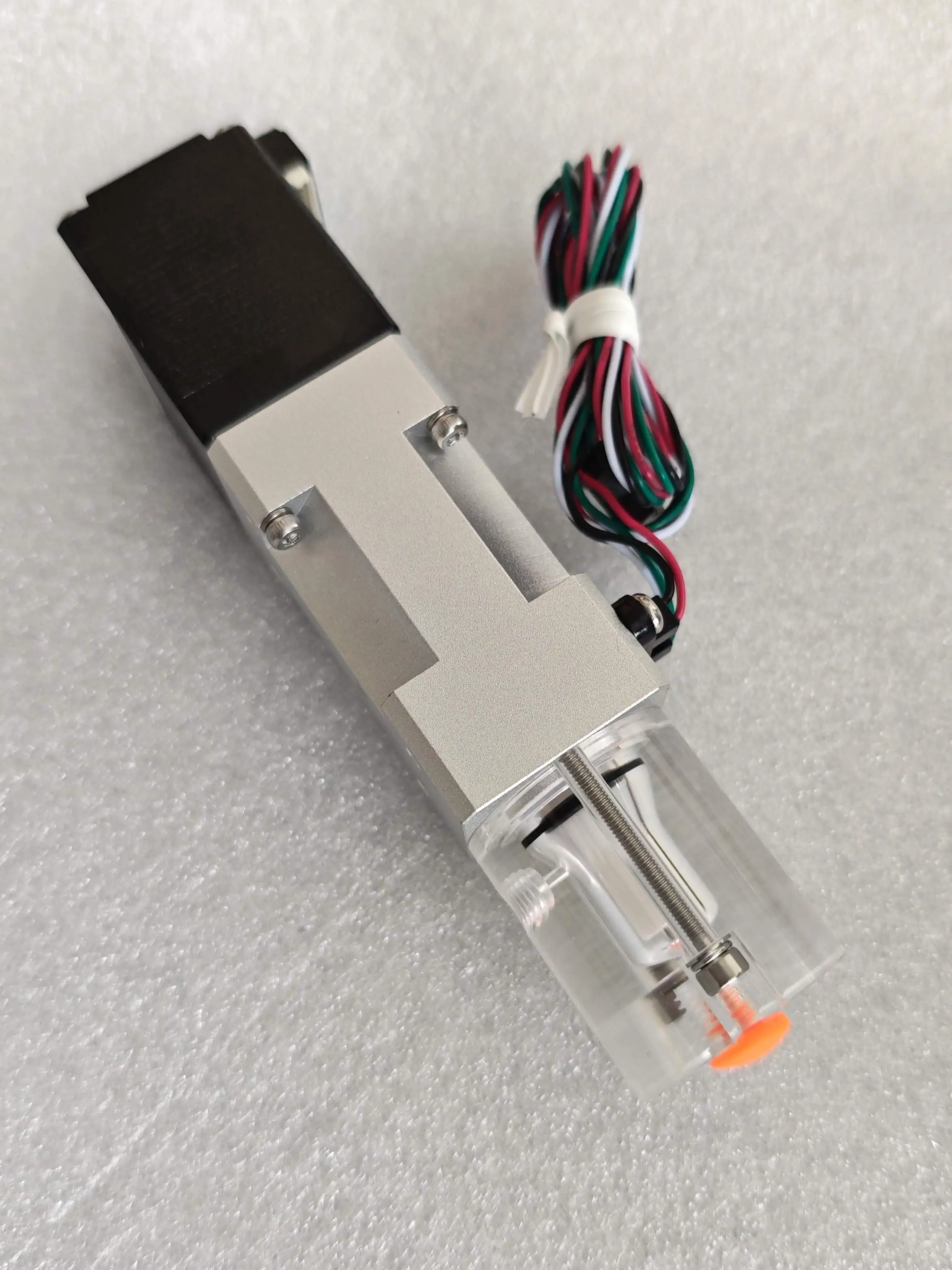 NEMA11 Stepper Motorized 0.25uL per Step High Precision Piston Pump 5005-11-DUA