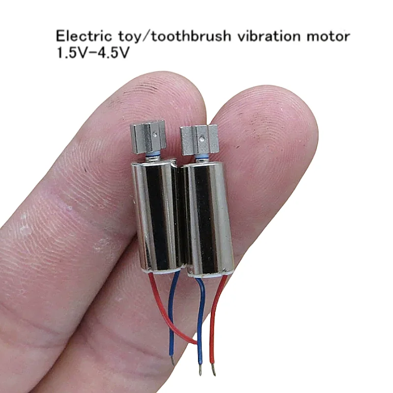 

5PCS/LOT 7*16MM Vibration 716 Hollow Cup Motor Electric Toy / Toothbrush Mini Motor 1.5V-4.5V