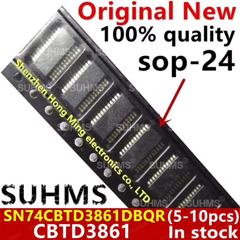 (5-10piece)100% New SN74CBTD3861DBQR CBTD3861 sop-24