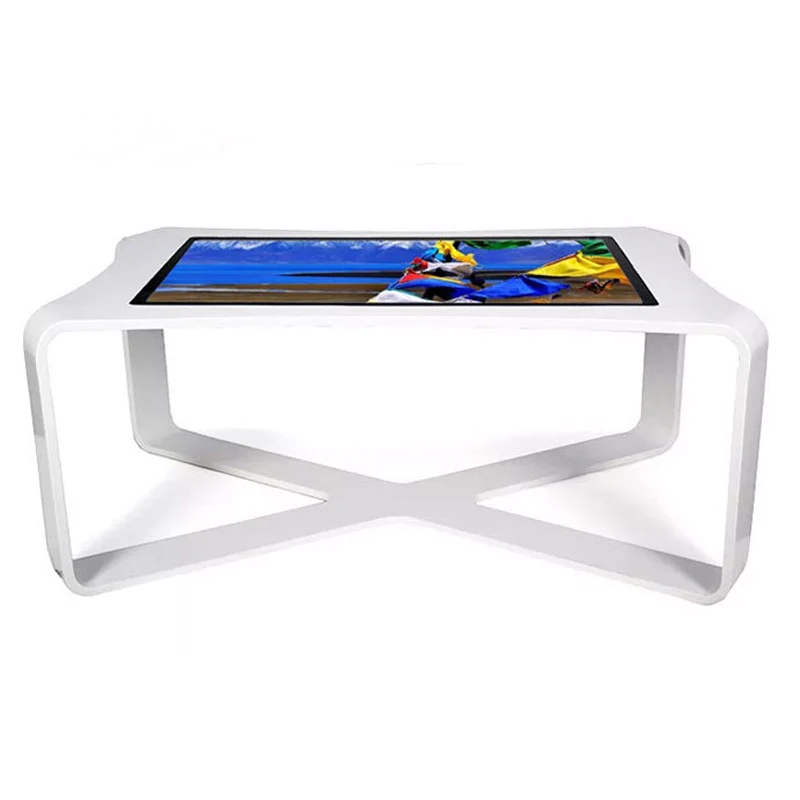 Popular Home Office Touch Game Coffee Table Waterproof Digital Interactive Android Creative Touch Table 32~65 Inch Smart Table