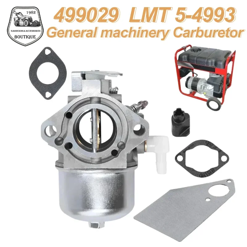 

Brand NEW Carburetor Kit Replacement 499029 497164 690115 690111 690119 LMT 5-4993 Tractor 10HP Engine 5500 Generator