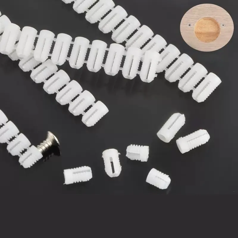 

290Pcs 4*8mm Screw Hole Plugs, Tool-Free Install, for Furniture Decor, Firmly Attached Plugs