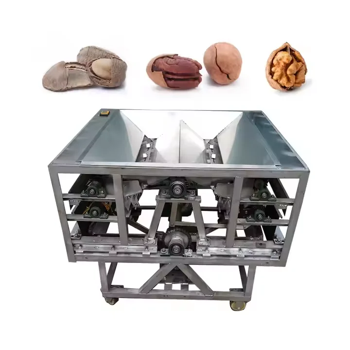 ブラジルナッツ殻剥き機 ステンレス製オープナー付きで迅速な処理が可能