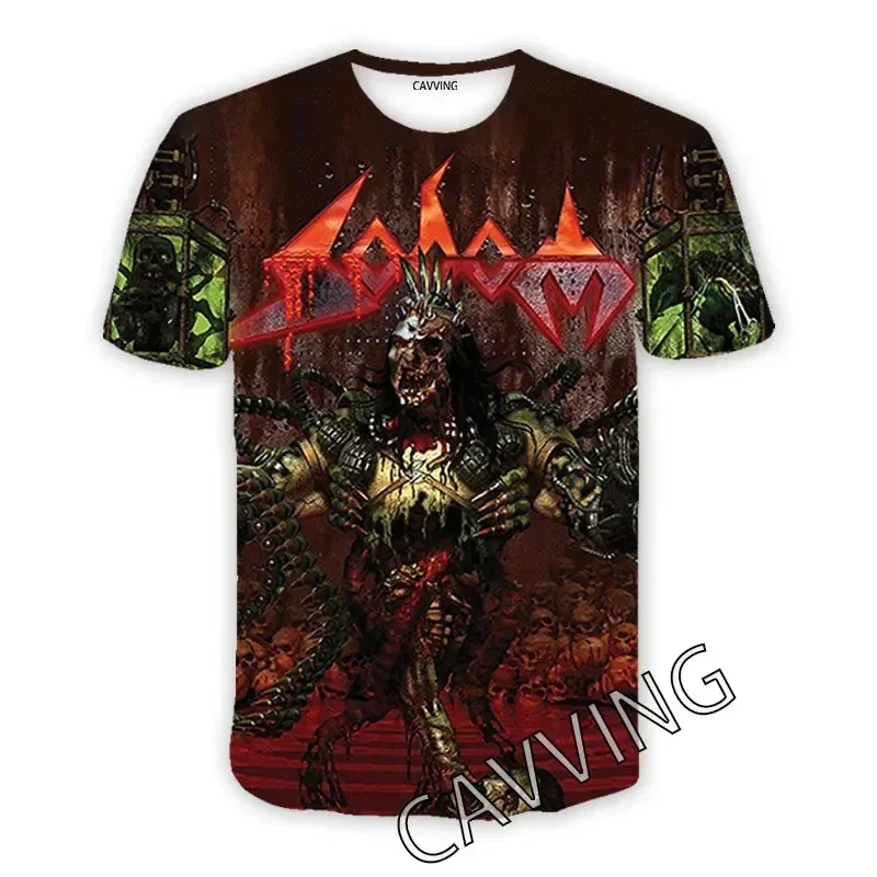 CAVVING 3D Printed  Sodom Band  Casual T-shirts  Hip Hop Tee Shirts Harajuku Styles Tops Clothing for Men/women