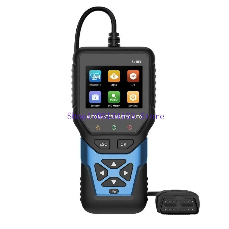 

hg89 Плотный анализатор OBD2 с анализом данных в реальном времени, проверка готовности к тесту на выбросы для технического и