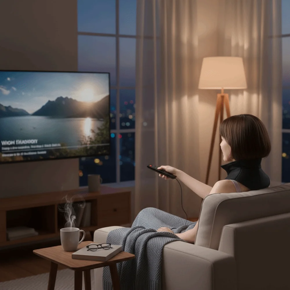 

USB-грелка для шеи и плеч с 3 режимами нагрева, мягкая, комфортная, на молнии, электрическая грелка-шаль