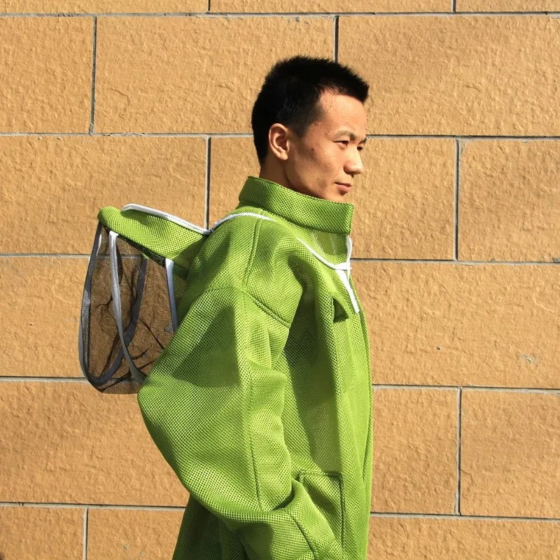 

1 шт., инструменты для космического пчеловодства, одежда против пчел, защитная одежда, куртка, вуаль, блузка, толстовка, хлопковый костюм, оборудование для пчеловодства