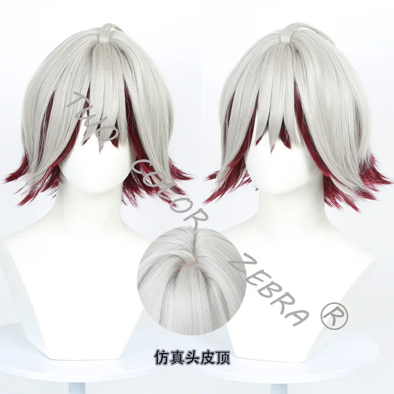 Anime Gachiakuta Fu Orostor Cosplay Costume wig Purple White Combat Outfit with Top Pants and Belt Set for Halloween Comic Con view 6