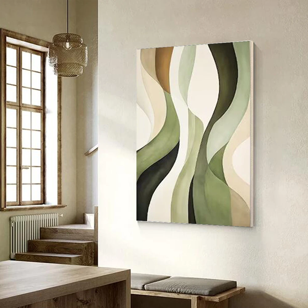 

100% Hand-Painted Abstract Oil Paintings Color Sofa Wall Art For Living Room Acrylic Picture Modern Hotel Decor Canvas Painting