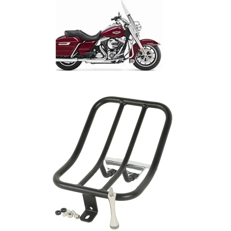 

Rear Fender Luggage Rack For Harley Touring Road King FLHR EFI FLHRI 1997-2008 1999 2005 Motorcycle Acsessories Motorbike