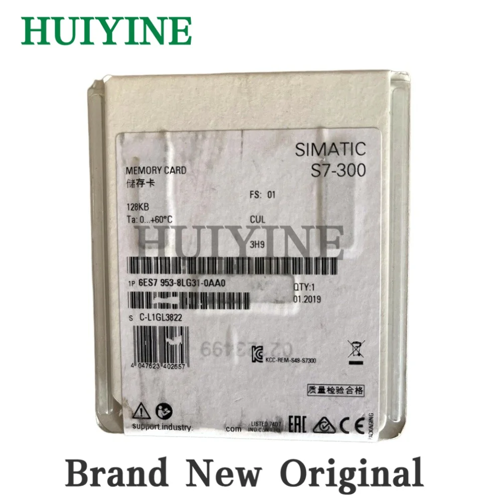 New Original 6ES7953-8LG31-0AA0 6ES7 953-8LG31-0AA0 6ES79538LG310AA0 S7 Micro Memory Card 128KB