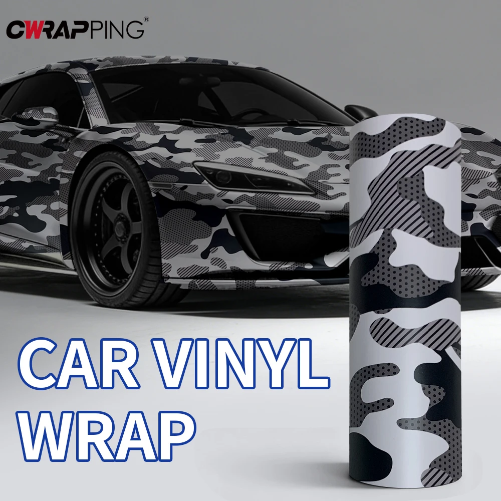 Camouflage Film Vinyl Wrap Auto Abdeckung Schwarz Jeep Körper Bedecken Liefert Auto Tuning Zubehör Auto Off-Road Vinyl für Motorrad