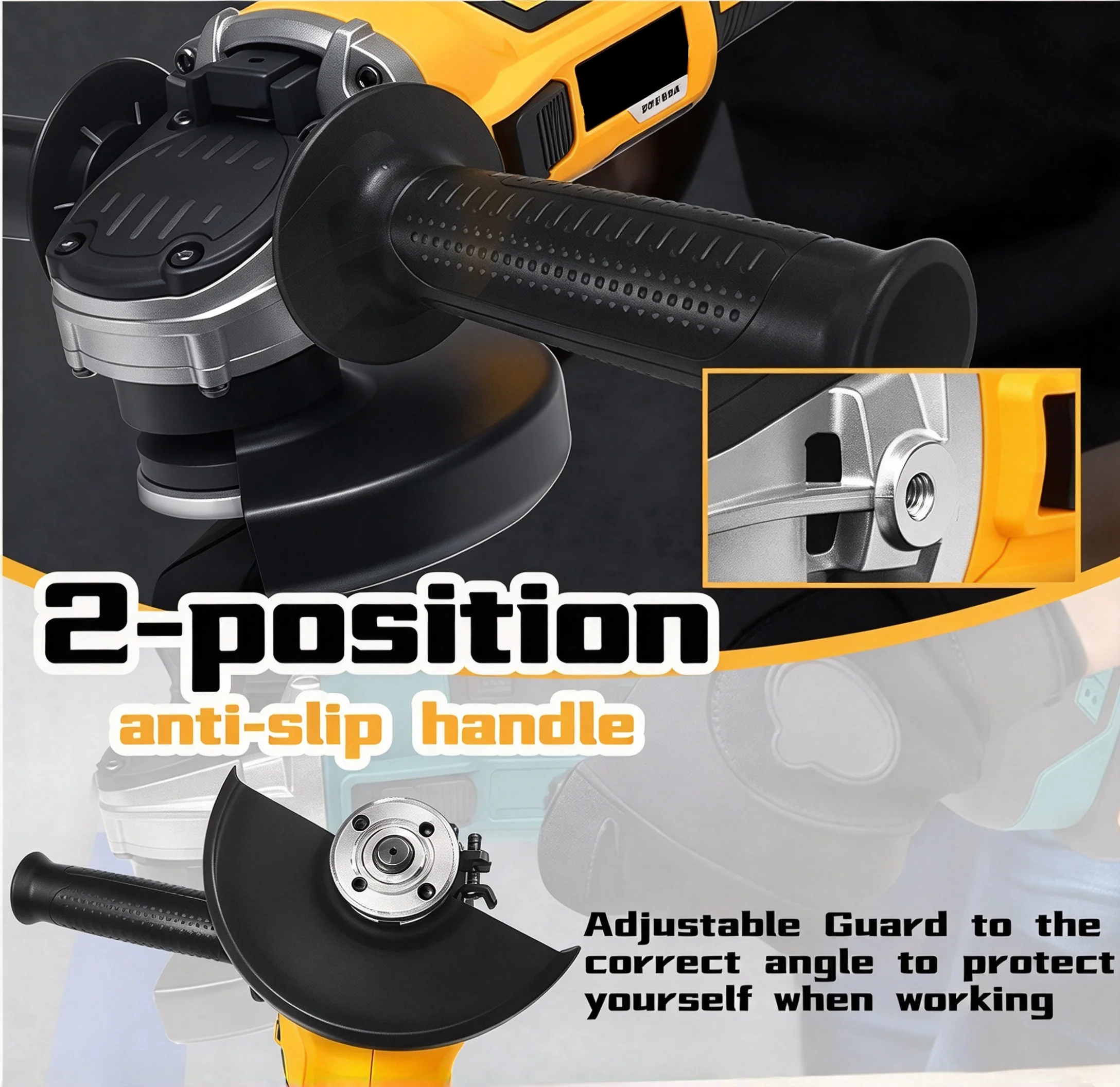 DEWALT 20V MAXバッテリー対応、コードレスアング - Brushless Angle Grinder Battery Powered のレビューと価格