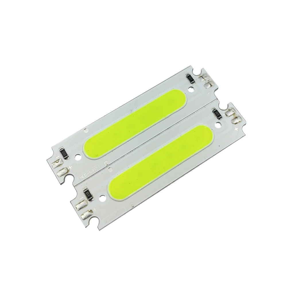 Puce de budgétaire LED COB 12V 2W, circuit imprimé de petite bande pour la maison, source de lampe à bande bricolage, tube de lumière, ampoule MatrixLight