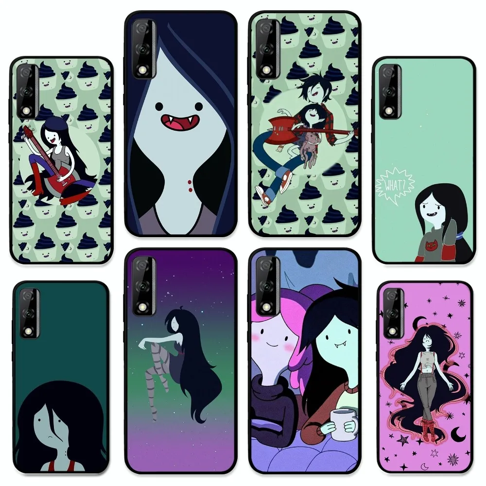 A-Adventure T-Time M-Marceline Phone Case For Huawei Y9 6 7 5 Prime Enjoy 7s 7 8 Plus 7a 9e 9plus 8E Lite Psmart Shell