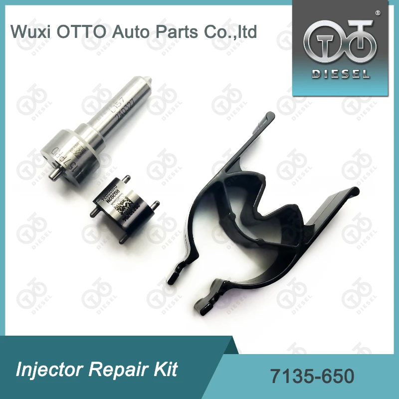 Repair Kits 7135-650 For Injector R04701D, Nozzle L157PRD and Valve 28239294