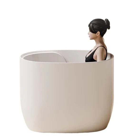 

*Small household acrylic round mini deep hot tub spa jacuzzi outdoor