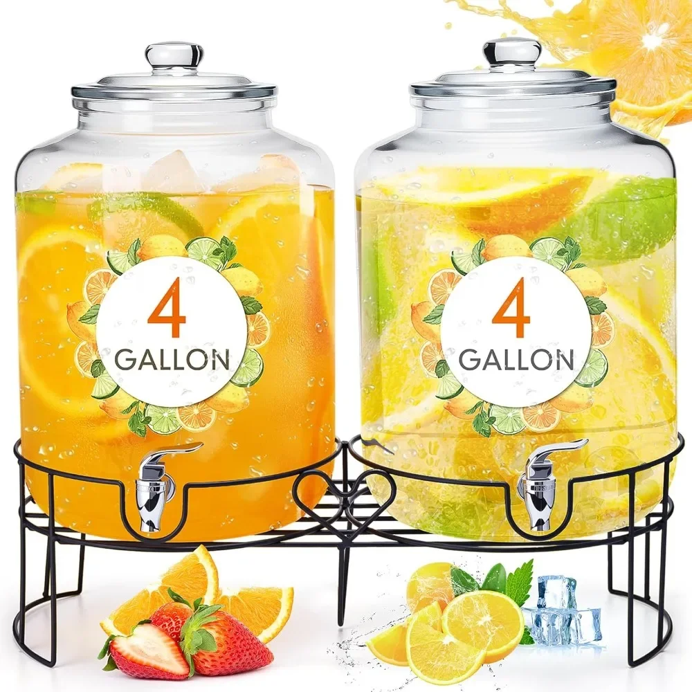 2 Pack 4 Gallon Gla…