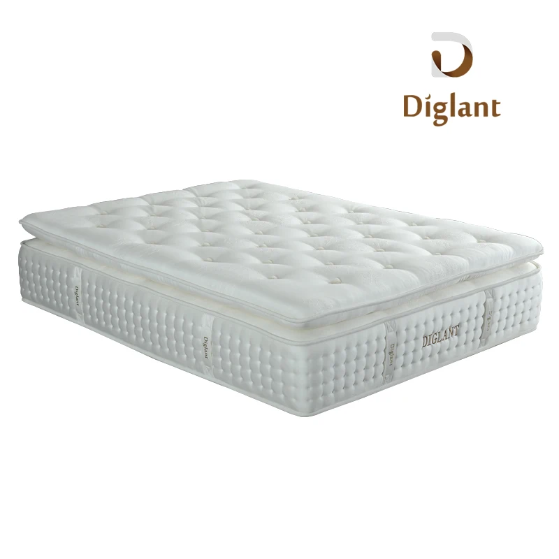 Breathable  Size Hybrid Mattress Soft Firmness 14 Inch Pocket Spring Mattress For Heavy People
