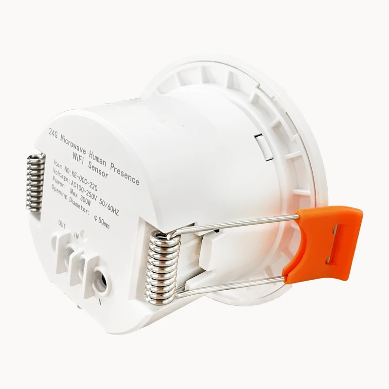 Tuya ZigBee/WiFi 24G MmWave Human Presence Sensor AC100-250V Ceiling Motion Static Detector with Luminance Monitoring Smart Life image 6