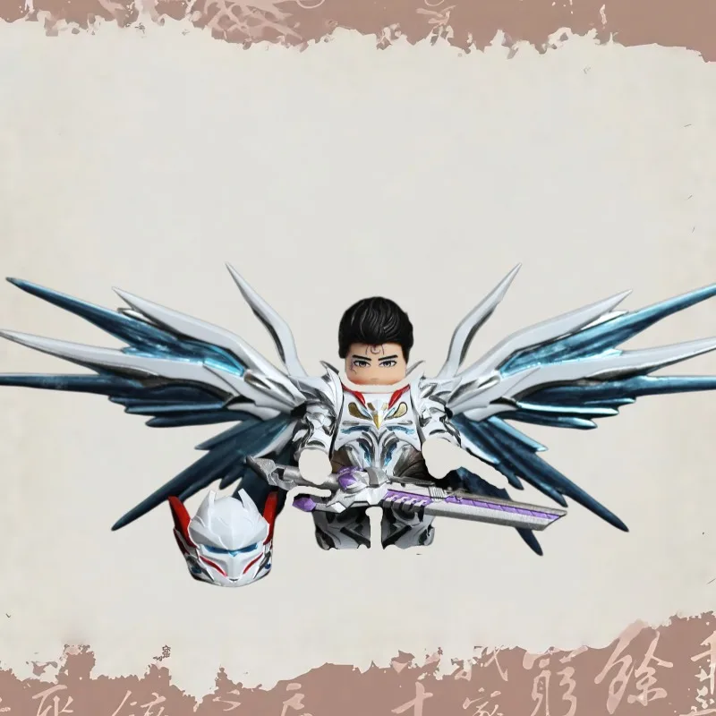 

MOC Building Blocks: Mini Figure Anime Character Luo Feng Armor Accessories – Trendy Collectible Figurine Toy & Holiday Gift