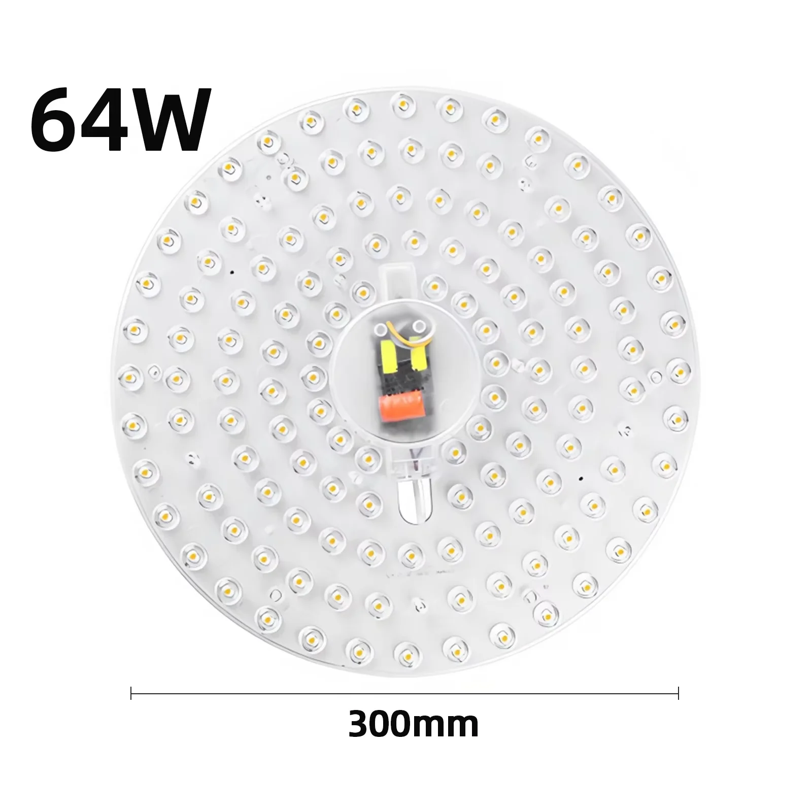 Circular LED Light Panel, Round SMD Ceiling Light, 64W 36W 24W 18W 12W, Energy Efficient, AC 185-265V, Circular Illumination