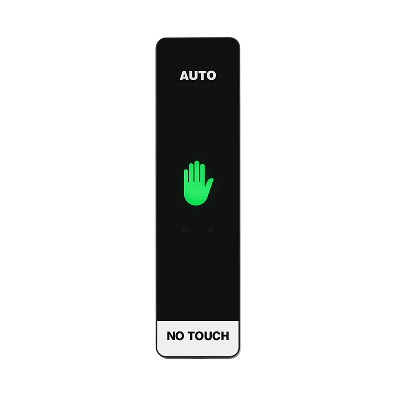 5 peças onda touchless montagem em superfície botão de saída interruptor de liberação da porta botão de saída ir atraso de tempo: 0 ~ 30s sem com nc luz led